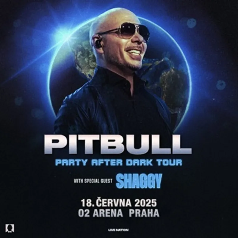 Pitbull, Praha, Originál Vstupenky