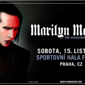 Marilyn Manson Praha Vstupenky na stání